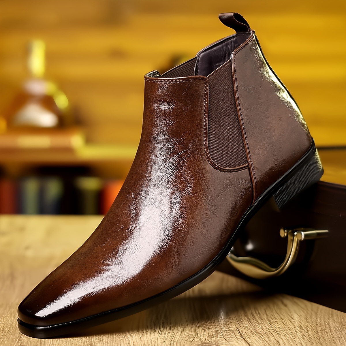 Men'S Shoes Hey Dude - Chelsea Botlar, Deri Botlar, Sonbahar Koleksiyonu,