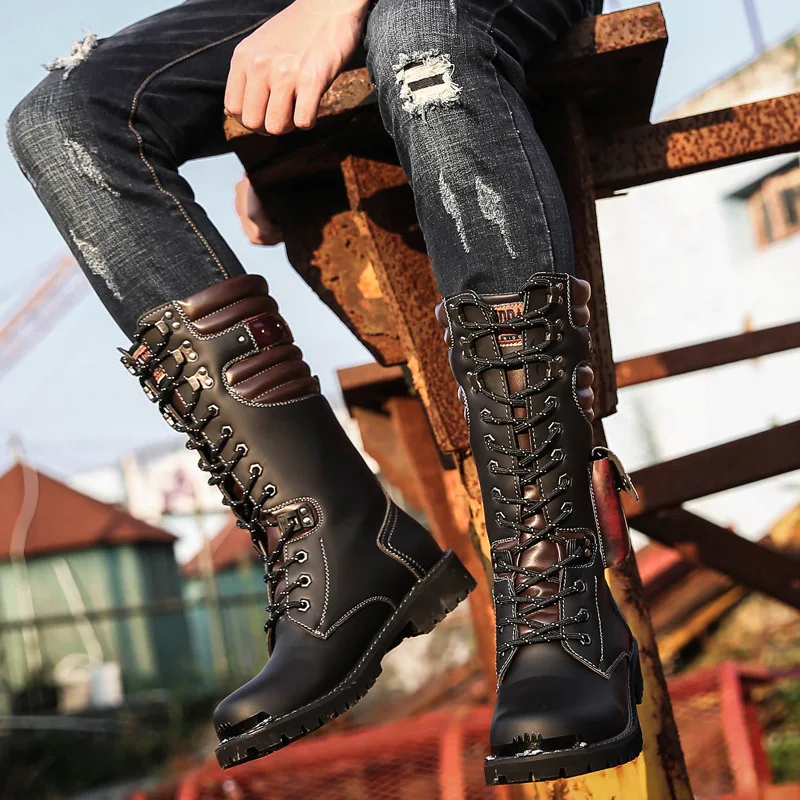Erkekler Diz Yüksek Deri Çizme - Men'S Shoes Hey Dude incelemesi ve fiyatı