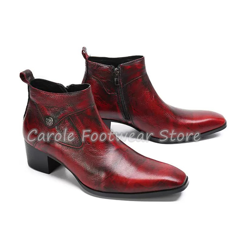 Vintage Kare Burunlu Hakiki De - Men'S Shoes Increase Height incelemesi ve fiyatı