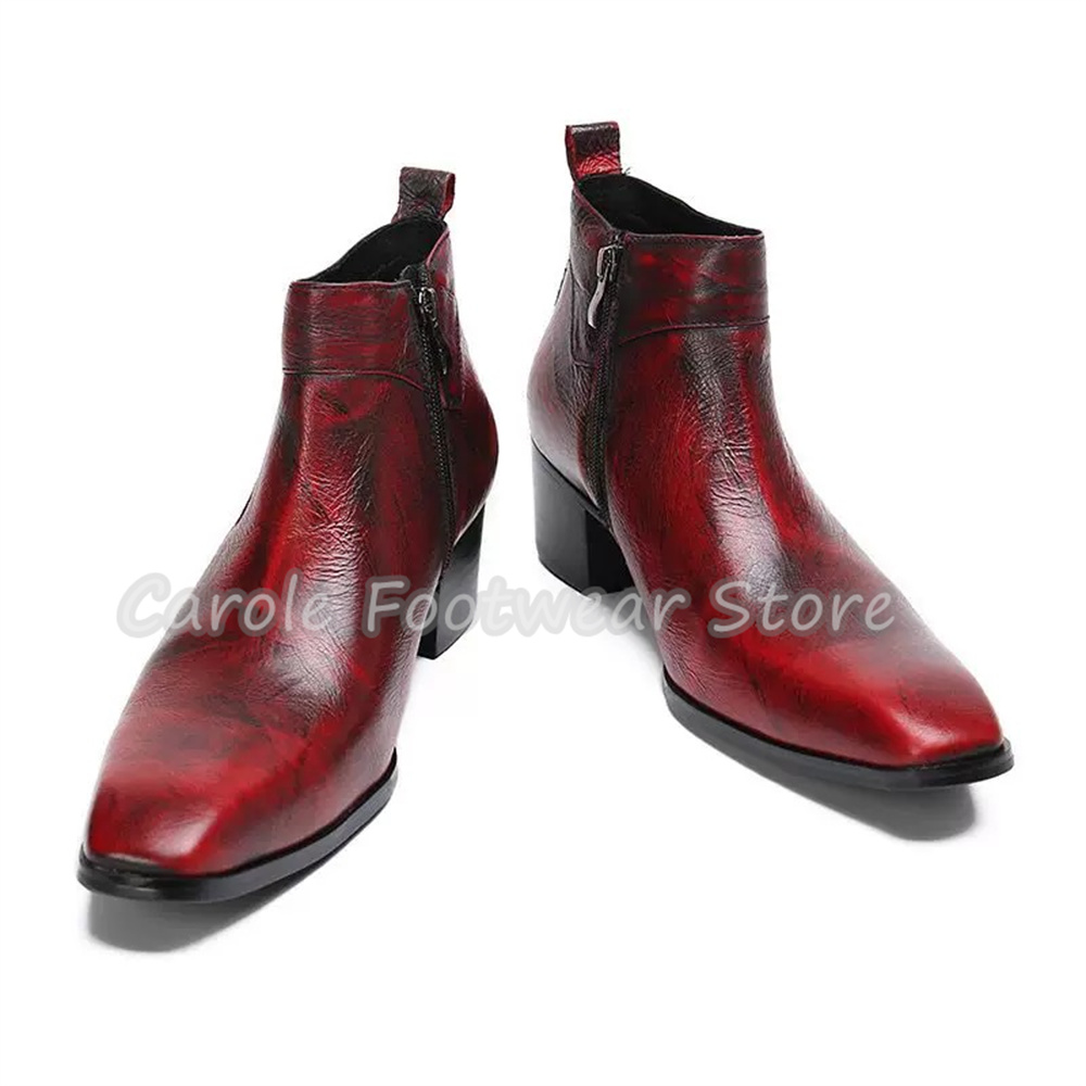 Vintage Kare Burunlu Hakiki De - Men'S Shoes Increase Height incelemesi ve fiyatı
